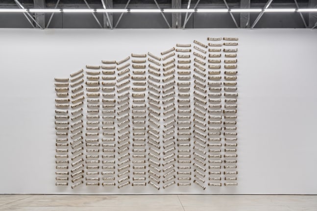 Victoria Zidaru

Scara Luminii, 2025

decoupage in homemade cloth and plant material

350 pieces, each piece
4 1/2 x 19 1/2 in
12 x 50 cm