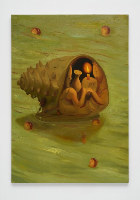 Dominique&amp;nbsp;Fung
Marine Horn, 2022
oil on canvas
72 x 50 in
182.9 x 127 cm