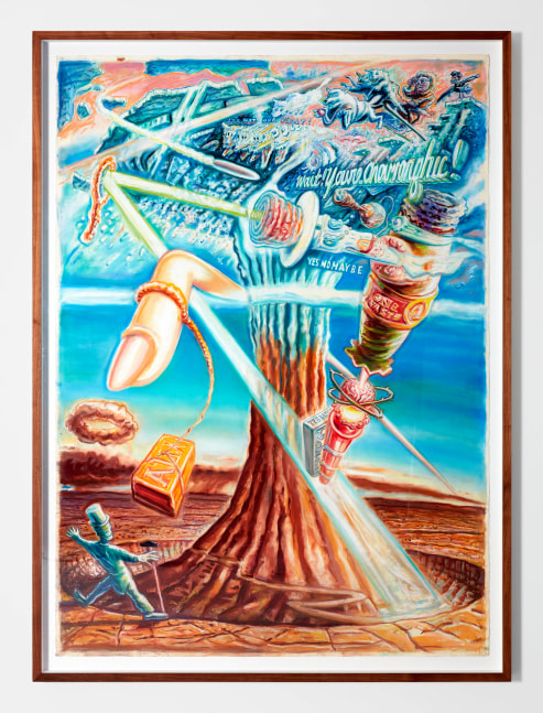 Robert Yarber

Mountain of Madness, 2013

colored pencil, pastel, ink on paper

80.0h x 60.0w in
203.0h x 152.0w cm
