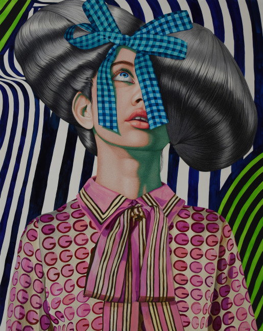 &amp;Aacute;ngeles Agrela

Marina, 2023

acrylic and pencil on paper

60.0h x 47.0w in
152.0h x 120.0w cm