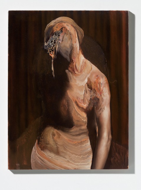 Nicola Samor&amp;igrave;

Decency, 2025

oil on Portuguese pink marble

16 x 12 in
40 x 30 cm