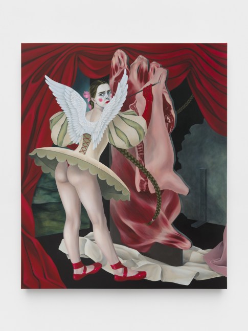 Jeanine&amp;nbsp;Brito

Some Vivid Dream (The Artist), 2024

acrylic on canvas

85 5/8h x 72w in

217.49h x 182.88w cm