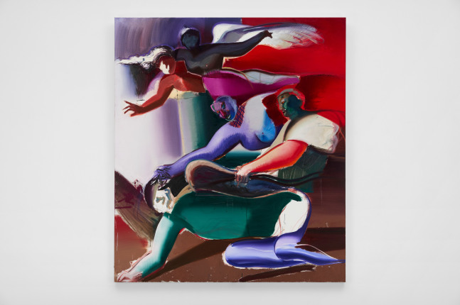 Katherina&amp;nbsp;Olschbaur
Sub Red, 2021
oil on canvas
94.5 x 78.75 in
240h x 200 cm
