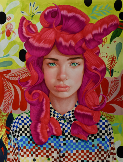 &amp;Aacute;ngeles Agrela

Polina, 2023

acrylic and pencil on paper

79.0h x 60.0w in
200.0h x 152.0w cm