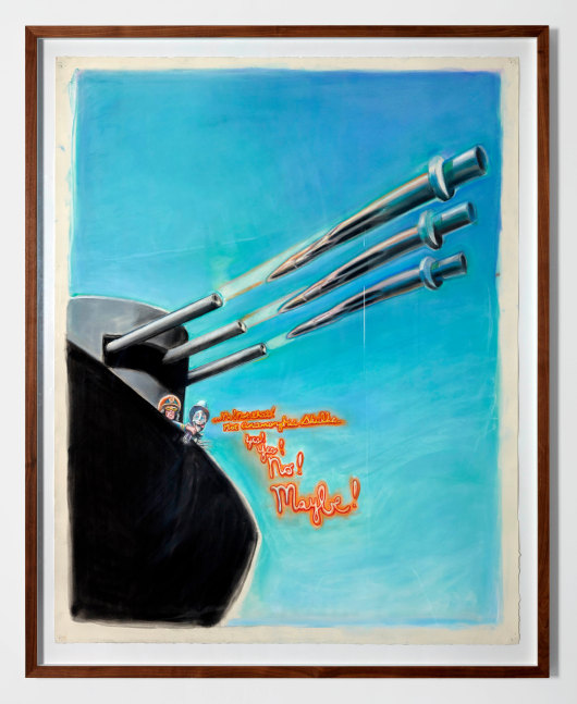 Robert Yarber

No! Not That!, 2013

colored pencil, pastel, ink on paper

60.0h x 48.0w in
152.0h x 122.0w cm