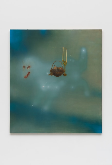 Rae&amp;nbsp;Klein

Sky Dog II, 2022

oil on canvas

44h x 50w in

111.76h x 127w cm