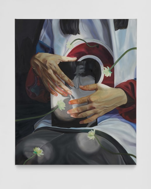 Chloe&amp;nbsp;Sa&amp;iuml; Breil-Dupont

A Mouth, 2023-2024

oil on canvas

120h x 100w cm

47h x 39w in