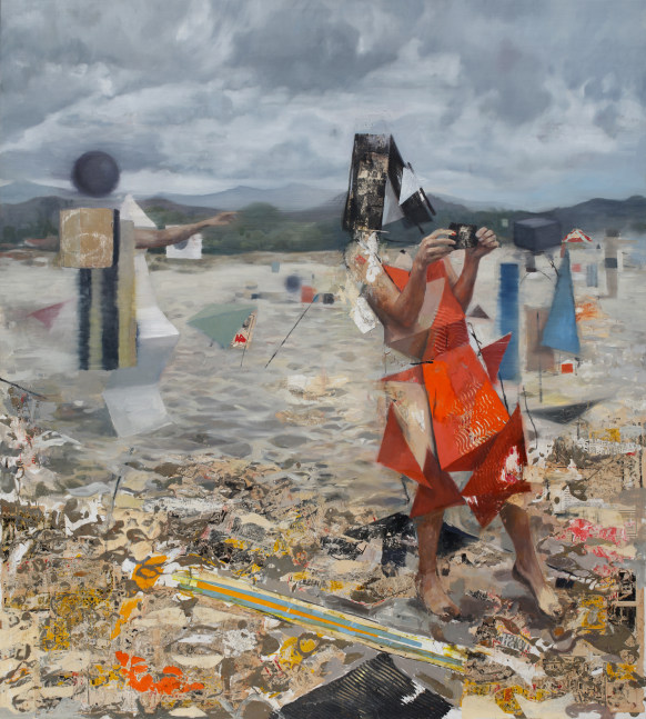 Daniel Pit&amp;iacute;n

Unexpected event on the beach, 2024

mixed media on canvas

75 x 67 in
190 x 170 cm