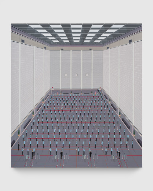 Ian Davis

Security Clearance, 2025

acrylic on panel

55 x 50 in
140 x 127 cm