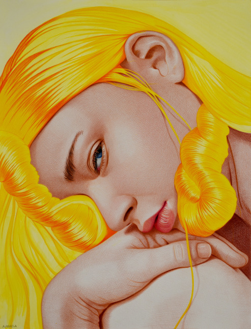 &amp;Aacute;ngeles Agrela

Creca, 2024

acrylic and pencil on paper

26.0h x 20.0w in
66.0h x 50.0w cm