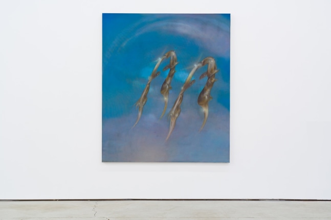Rae&amp;nbsp;Klein

I Know What&amp;#39;s Happening, 2022-2023

Oil on linen

213.36h x 182.88w cm

84h x 72w in