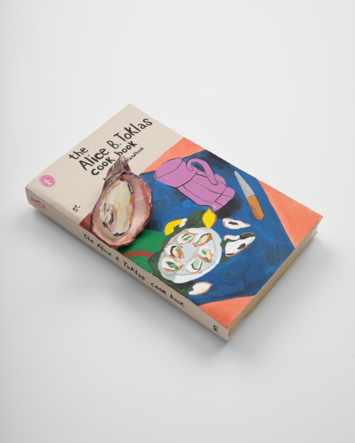 Libby Black The Alice B. Toklas Cookbook, 2025 Paper, paint, pencil and glue 7 1/4 x 4 1/2 x 2 inches 18.4 x 11.4 x 5.1 cm