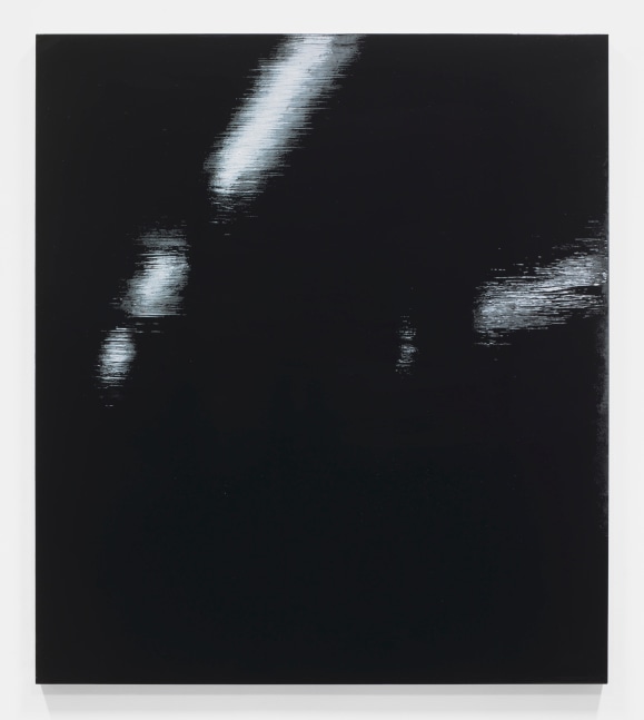 Kate Shepherd Original, Studio Lights, 2017 Enamel on panel 50 x 44 inches 132.1 x 114.3 cm