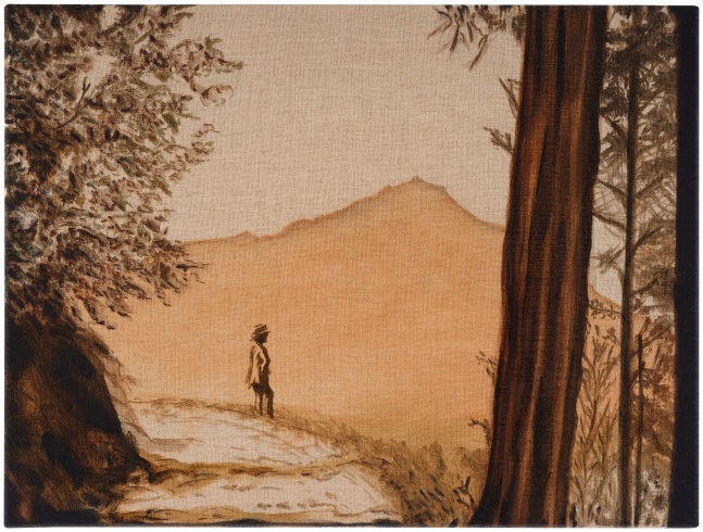 Caragh Thuring Some Men, 2024 Oil on linen 12 1/4 x 16 1/8 inches 31 x 41 cm