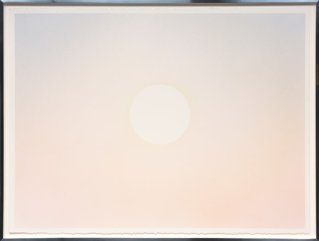 Rob Reynolds, New Sun (cyan, magenta, yellow), 2025