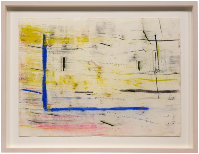 Jack Whitten Study for Lapsang and Chinese Sincerity #3, 1975 Pastel on paper 19 x 26 inches 48.3 x 66 cm