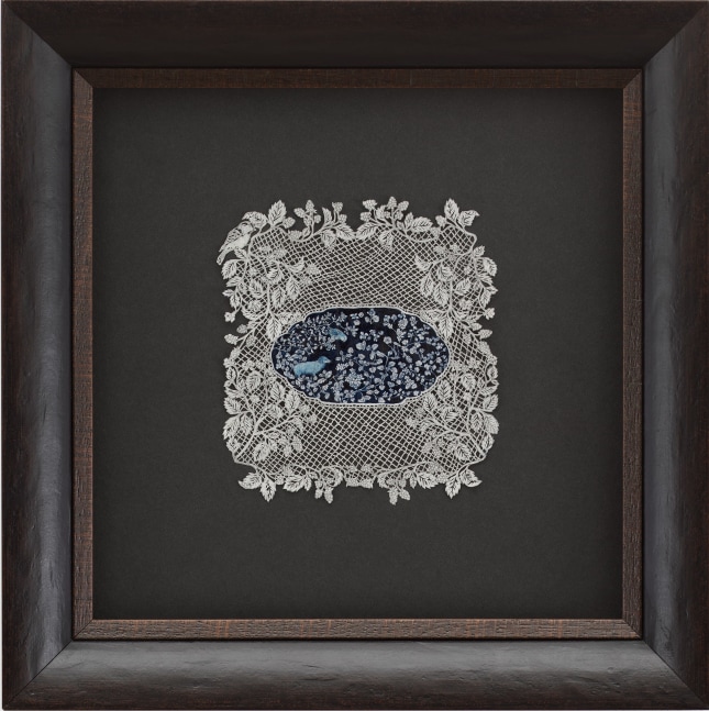 Jasmin Sian, wildlife I love: Skippy and Pop in a field of thyme, oregano, clover, chickweed and violets, 2023