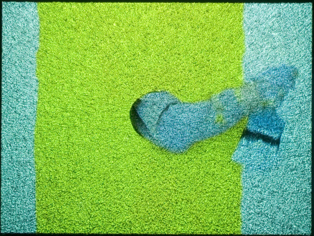 Donald Moffett, Untitled/Chartreuse (Lot 071704), 2004