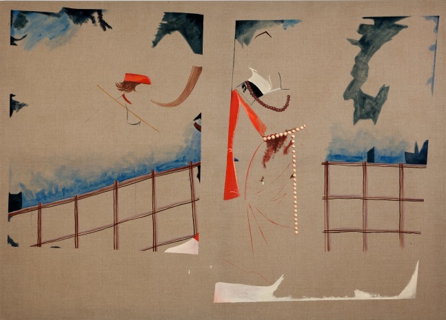 Caragh Thuring Hunter, 2013 Oil and egg tempera on linen 60 x 84 inches 152.4 x 213.4 cm