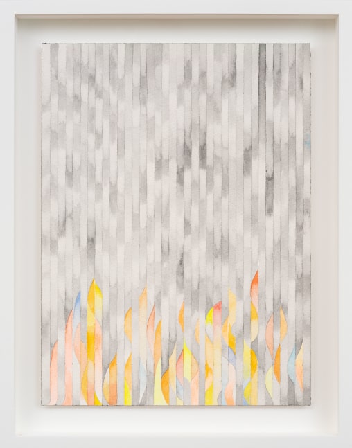 Clifford Hengst Inversion, 2023 Watercolor on paper Framed Dimensions: 13 3/4 x 16 3/4 x 2 inches 34.9 x 42.5 x 5.1 cm