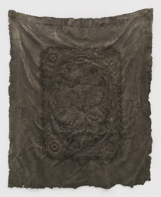 Jessie Henson Monument (grace), 2024 Unique Bronze with patina 14 5/8 x 11 7/8 x 3/4 inches 37.1 x 30.2 x 1.9 cm