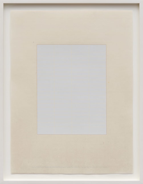 MARSHA COTTRELL Untitled (Gray with grid), 2022 Archival pigment on digital ground on paper, unique Framed Dimensions: 22 3/8 x 17 3/8 x 1 3/8 inches 56.8 x 44.1 x 3.5 cm Paper Dimensions: 20 x 15 inches 50.8 x 38.1 cm