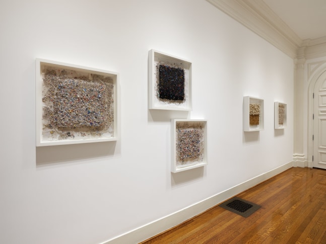 Leonardo Drew: Works on Paper 2021 exhibition installation view