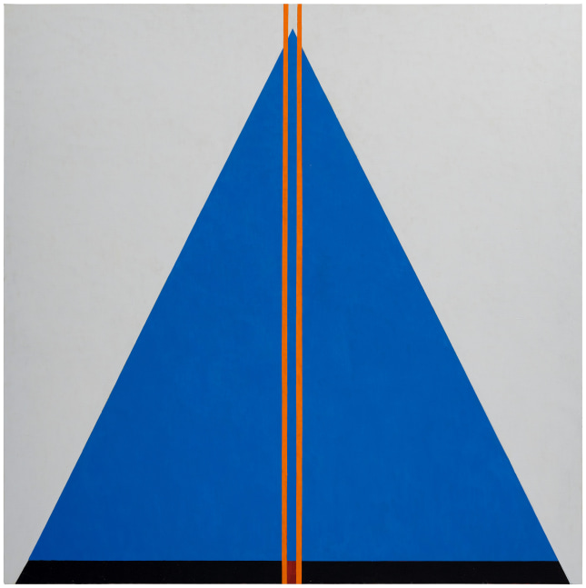 Nan Montgomery Trilogy 1, 2019 Oil on linen 60 1/4 x 60 1/4 x 1 inches 153 x 153 x 2.5 cm