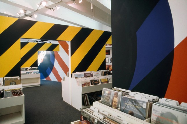 Barbara Stauffacher Solomon HEARHEAR Record Store, Ghriadelli Square, San Francisco, 1969