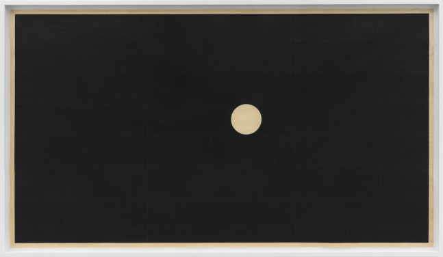 Marsha Cottrell The Deliciousness of Staying Still, 2015 Laser toner on collaged paper, unique Framed Dimensions: 86 x 147 3/4 inches 218.4 x 375.3 cm