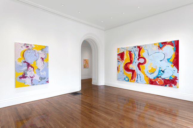 Richard Hoblock AMID THE NOISES OF COMING AND GOING, Anthony Meier Fine Arts, 2020