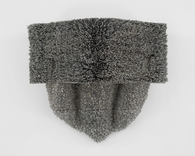 Leonardo Drew Number 119S, 2022 Wood and paint 56 x 65 x 24 inches 142.2 x 165.1 x 61 cm