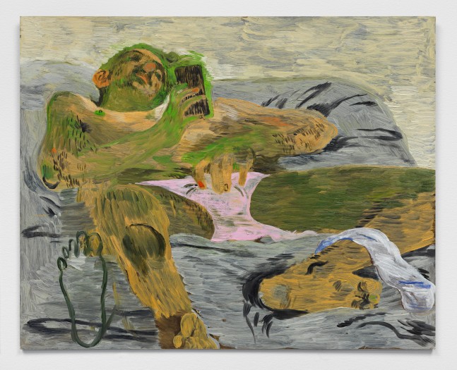 Salman Toor
The Scroller, 2024
Approx. 16 x 20 inches
(40.6 x 50.8 cm)