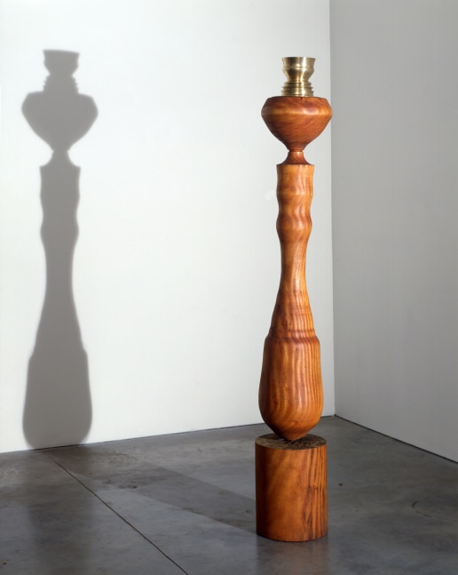 Tunga
Exogenous Axis, 2000
Metal and wood
78 x&amp;nbsp;13 x&amp;nbsp;13 inches
(198.12 x&amp;nbsp;33.02 x&amp;nbsp;33.02 cm)