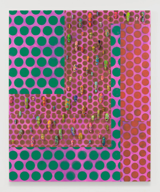 Evan Holloway
Subtlety #7, 2021
Acrylic on canvas with epoxy
74 x 61 x 4 inches
(188 x 154.9 x 10.2 cm)
&amp;copy; Evan Holloway; Courtesy of the artist, David Kordansky Gallery, Los Angeles, and Luhring Augustine, New York
Photo: by Lee Thompson