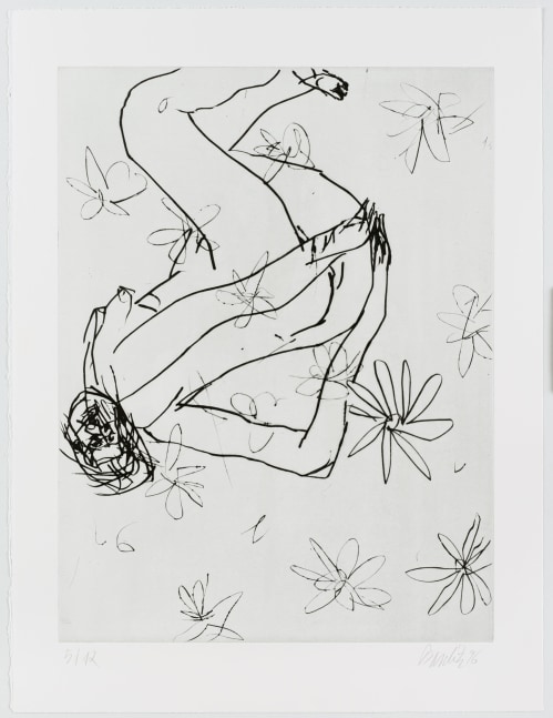 Georg Baselitz
Sternbild (Constellation), 1996
5/12
Baselitz 96
Etching on paper
31 1/2 x 23 5/8 inches
(80 x 60 cm)