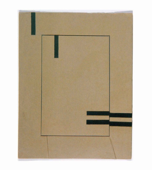 Lygia Clark&amp;nbsp;
Quebra da Moldura, 1954
Collage of card
21 1/4 x 19 3/8 inches
(54 x 49 cm)
&amp;copy;&amp;nbsp;O Mundo de Lygia Clark-Associa&amp;ccedil;&amp;atilde;o Cultural, Rio de Janeiro