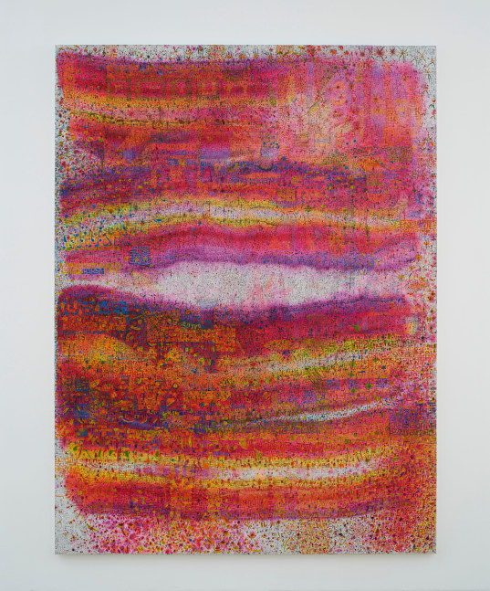 Tomm El-Saieh
Lang Sol&amp;egrave;y, 2023-24
Acrylic on canvas
96 x 72 inches
(243.8 x 182.9 cm)