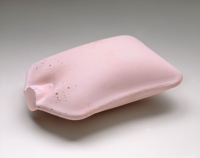 Rachel Whiteread
Untitled (Pink Torso), 1991
Pink dental plaster (unwaxed)
3 5/8 x 6 5/8 x 9 1/4 inches
(9.5 x 17.0 x 23.5 cm)
