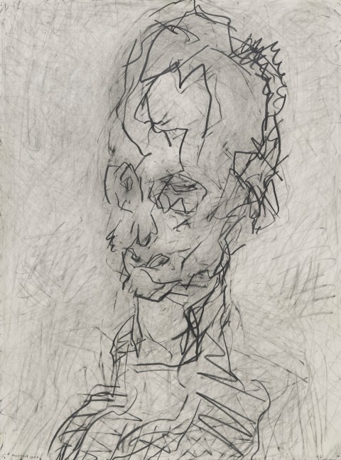 Frank Auerbach
Head of William Feaver, 2003
Pencil and graphite on paper
30 x 22 1/2 inches
(76.2 x 57.2 cm)

&amp;nbsp;