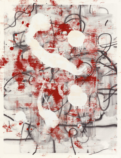 Christopher Wool
Untitled, 2009
Silkscreen ink and enamel on paper
72 x 55 1/4 inches
(182.88 x 140.34 cm)