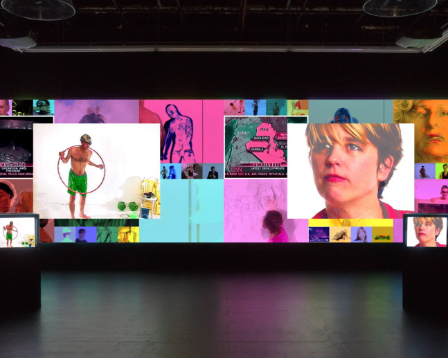 Charles Atlas
2003, 2018
Installation view of&amp;nbsp;Charles Atlas:&amp;nbsp;the past is here, the futures are coming
The Kitchen, 2018
Photo: Jason Mandella