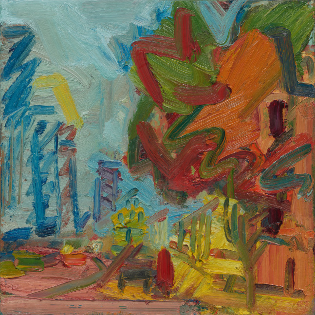 Frank Auerbach
Another Tree in Mornington Crescent II, 2007
Oil on board
20 x 20 inches
(50.8 x 50.8 cm)

&amp;nbsp;
