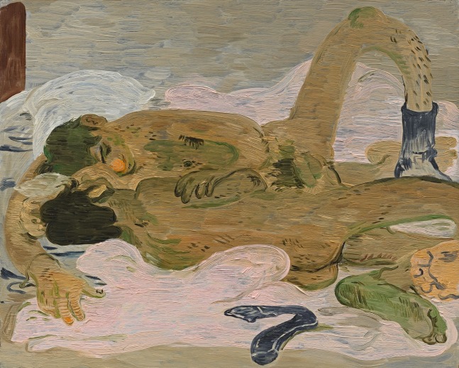 Salman Toor
Boys with Pink Bedsheets and Sock, 2021
Oil on panel
16 x 20 inches
(40.6 x 50.8 cm)