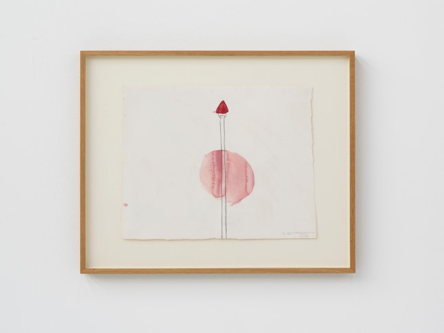 Lucia Nogueira
Untitled, 1995
Watercolor on paper
11 3/8 x 15 3/8 inches
(29 x 39 cm)