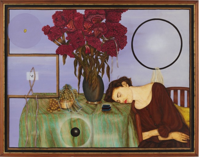 Julio Gal&amp;aacute;n
Retrato de Luisa, 1990
Oil on canvas
63 x 82 5/8 inches
(160 x 209.9 cm)
&amp;nbsp;