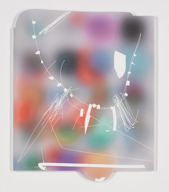 Jeff Elrod
Rubber-Miro, 2015
Acrylic and UV ink on canvas
84 x 69 inches
(213.4 x 175.3 cm)