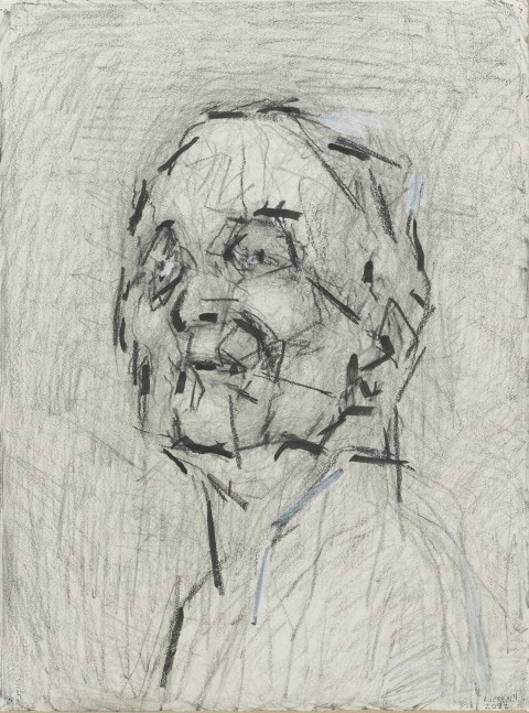 Frank Auerbach
Self Portrait, 2022
Graphite, india ink, and acrylic on paper
30 1/4 x 22 3/4 inches
(76.8 x 57.8 cm)

&amp;nbsp;