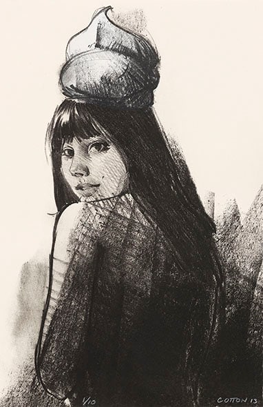 Will Cotton (b. 1965)
Meringue, 2013
Lithograph with hand coloring
12 3/4 x 8 1/4 inches
Edition of 10
Signed and numbered
COT000