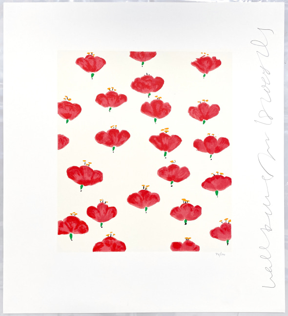 Wallflowers (#32), 2008
Screenprint
24 1/8 x 21 3/8 inches
Edition of 190
Signed and numbered
SUL210